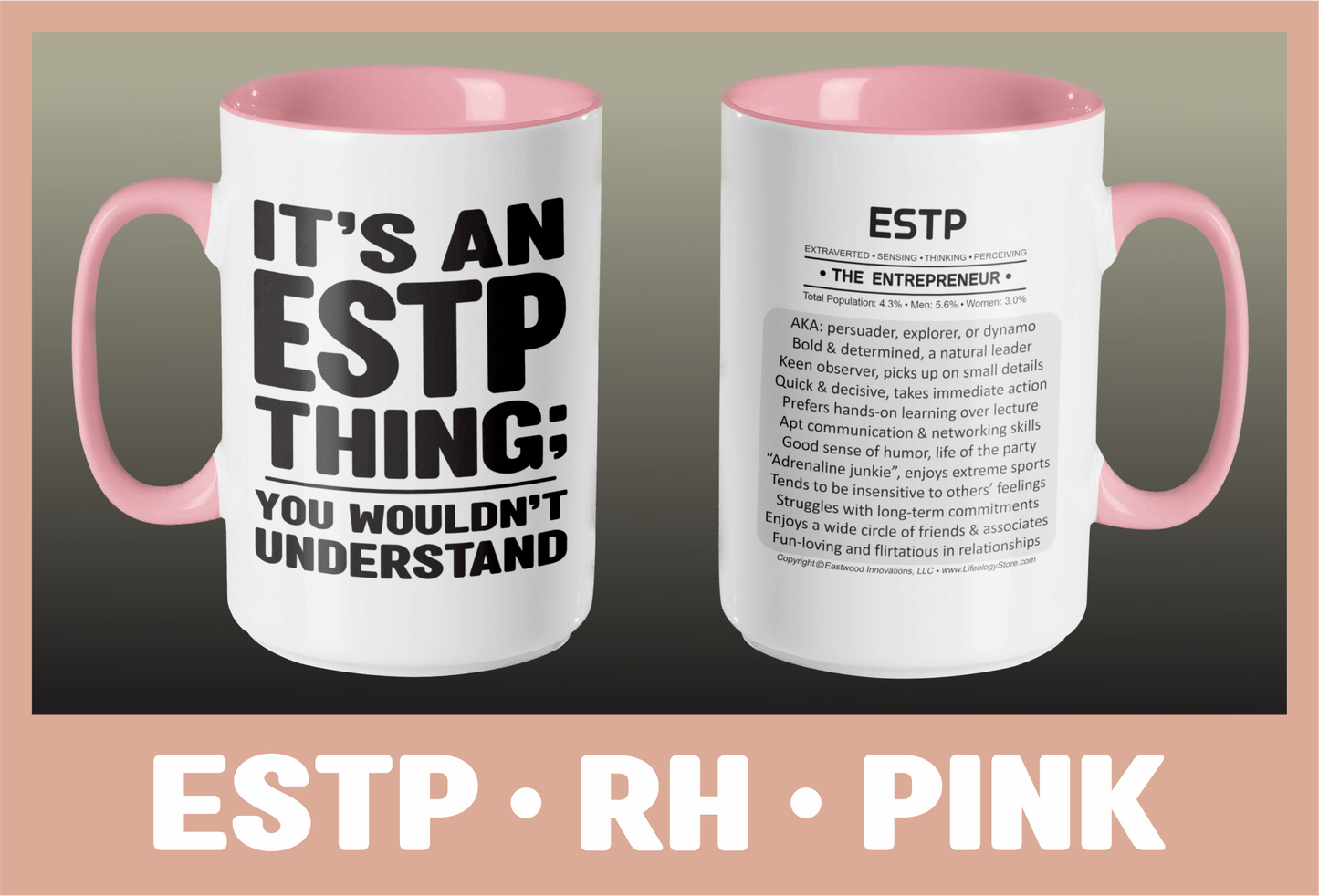 Typology Mug • ESTP • RH