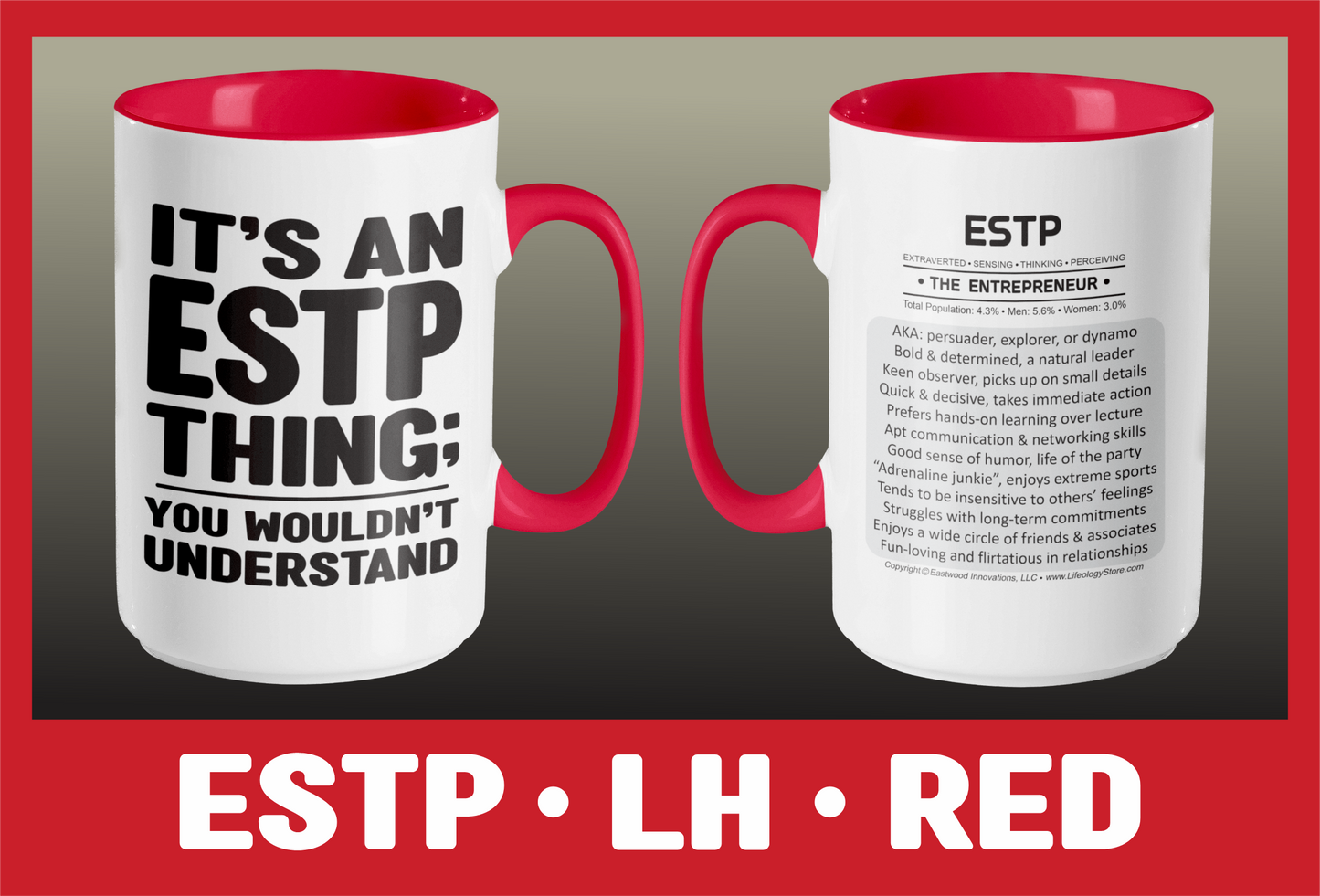 Typology Mug • ESTP • LH