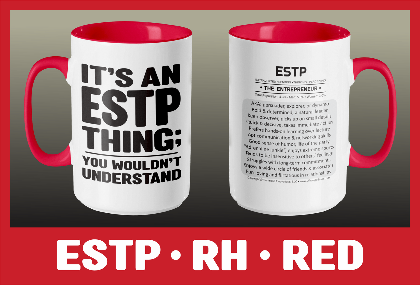 Typology Mug • ESTP • RH