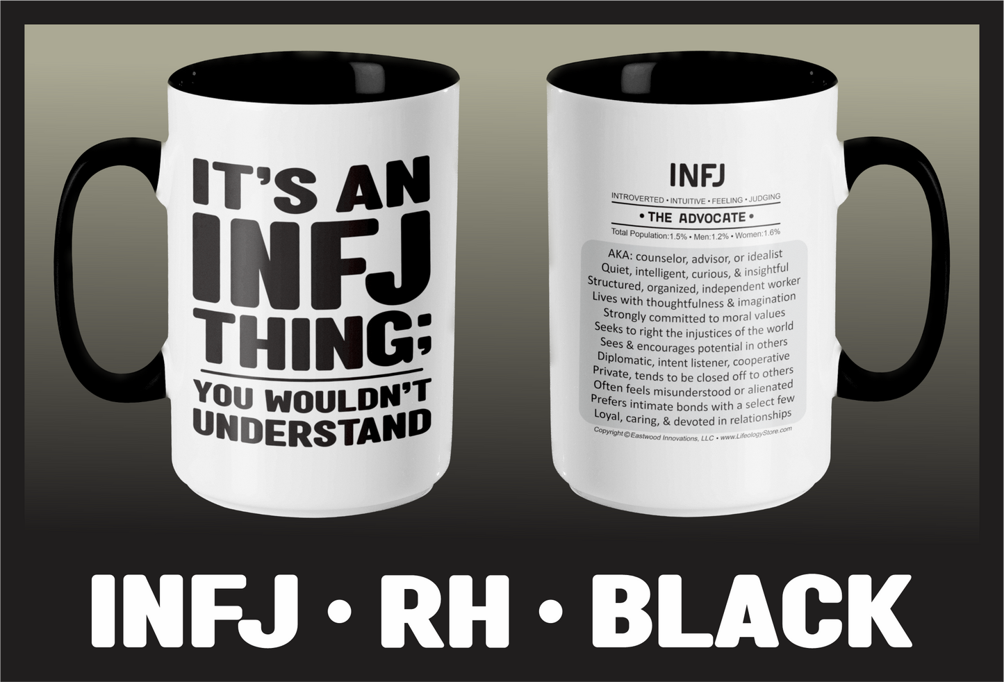 Typology Mug • INFJ • RH