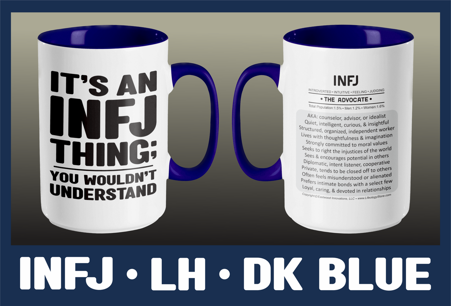 Typology Mug • INFJ • LH