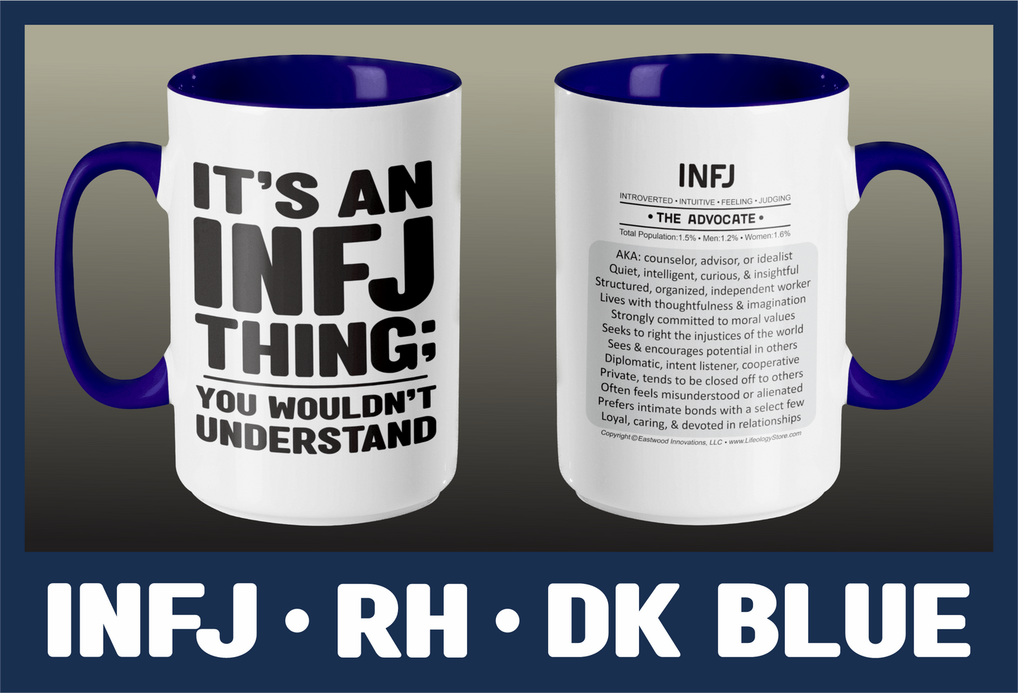 Typology Mug • INFJ • RH