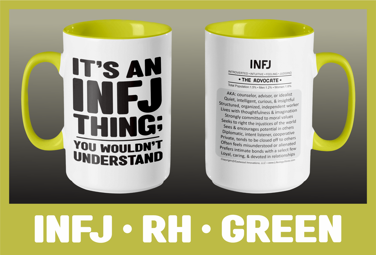 Typology Mug • INFJ • RH