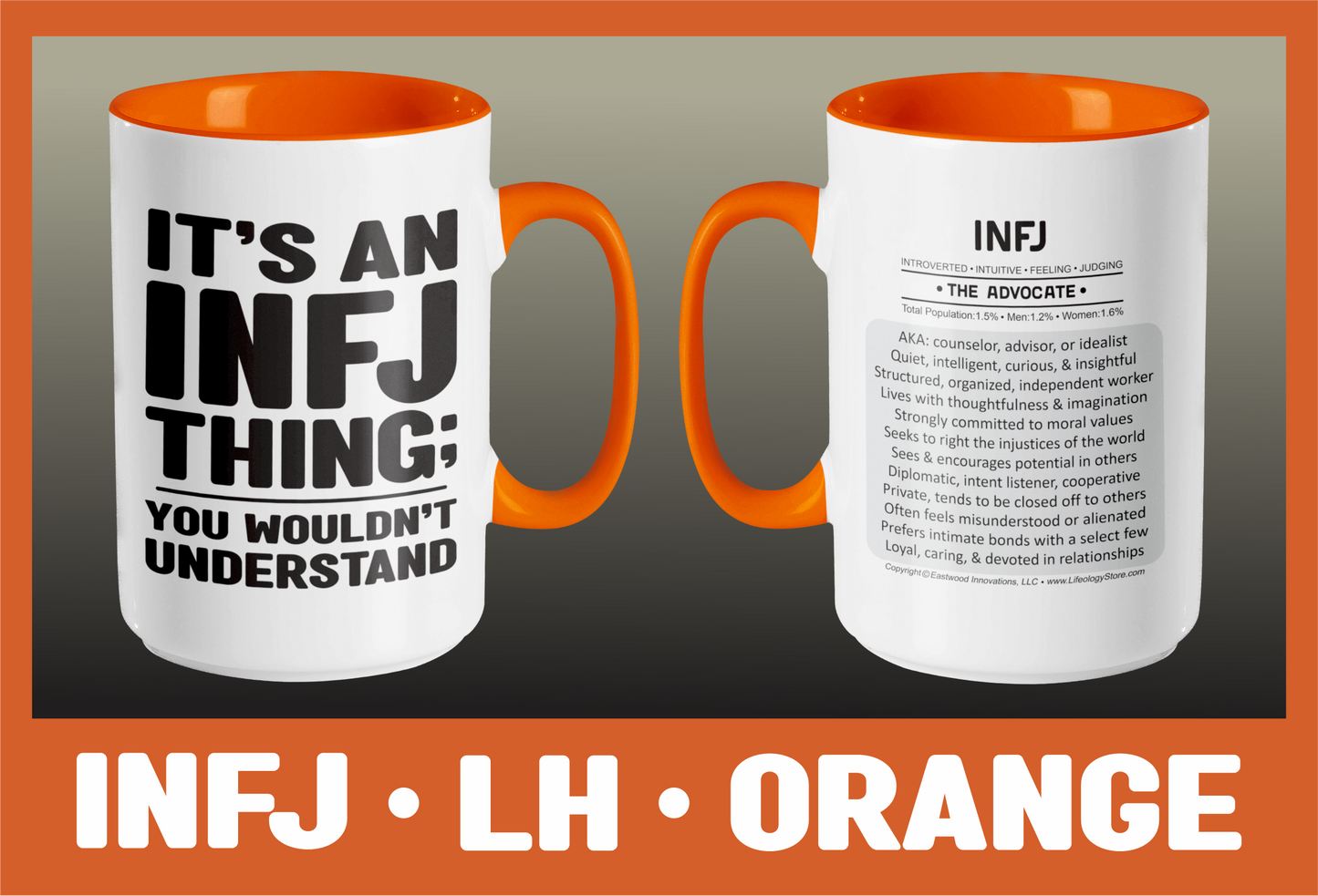 Typology Mug • INFJ • LH