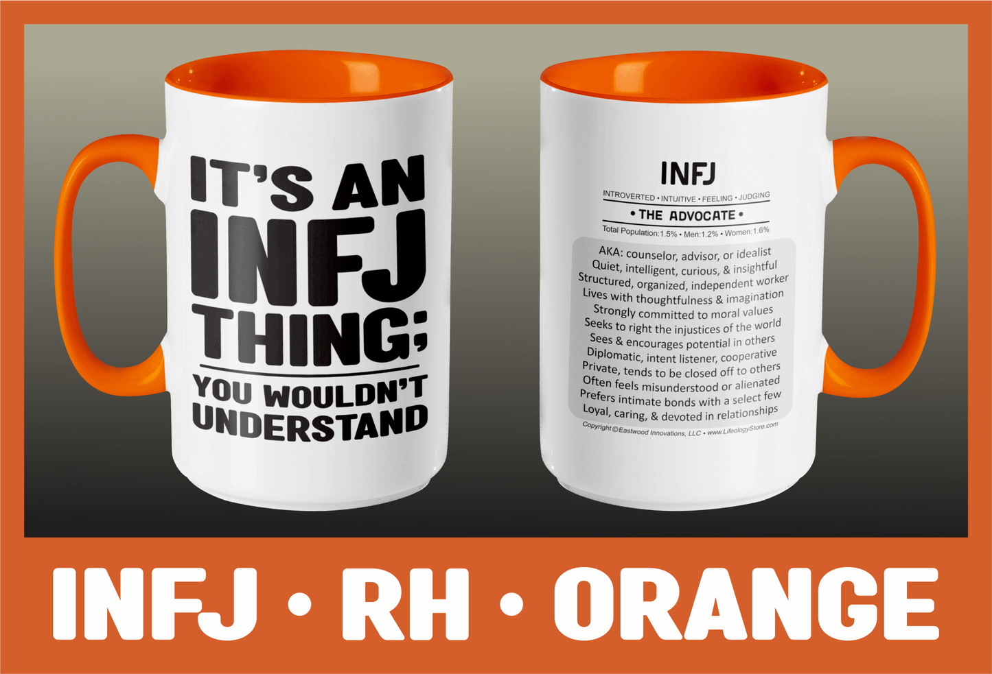 Typology Mug • INFJ • RH