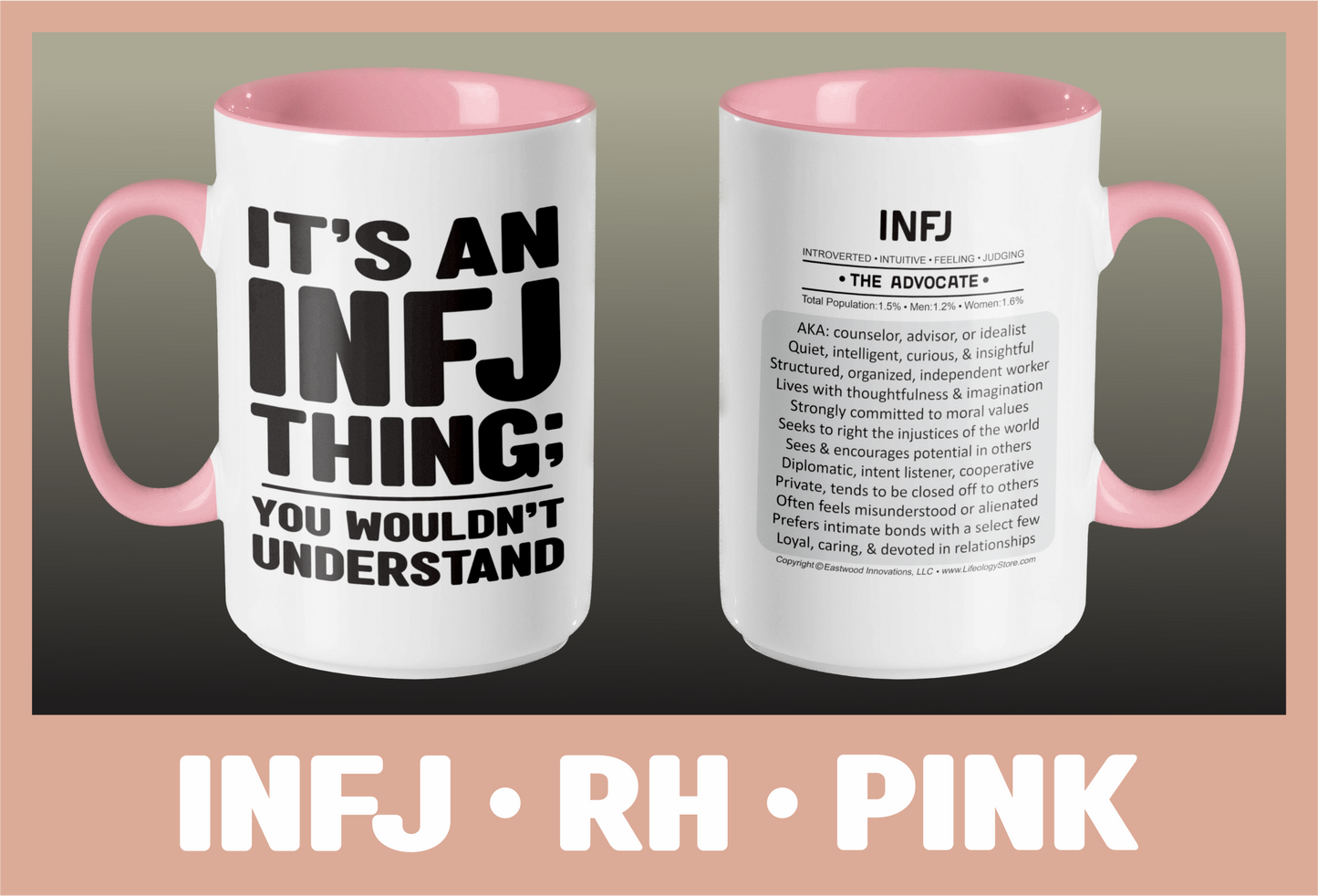 Typology Mug • INFJ • RH