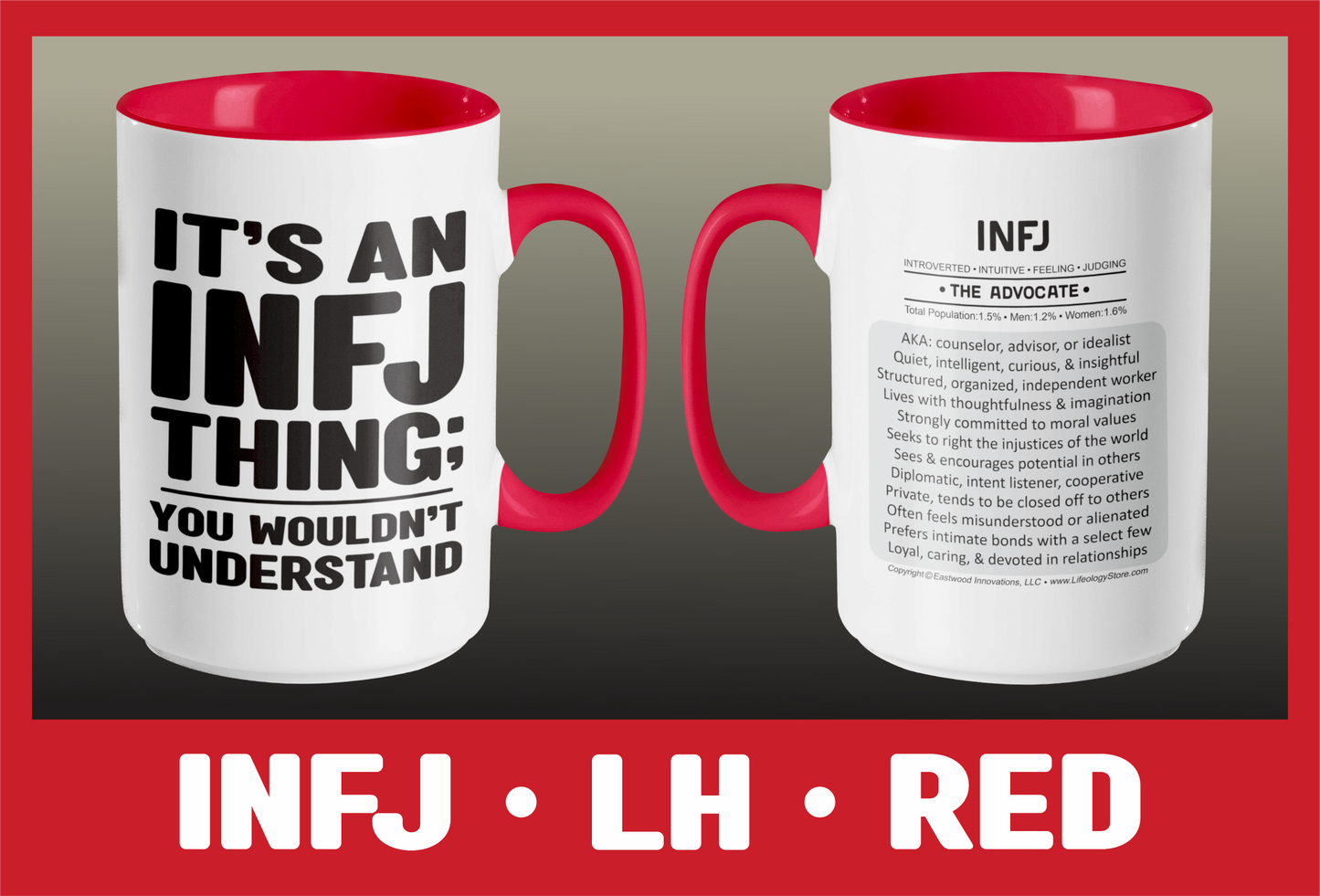 Typology Mug • INFJ • LH