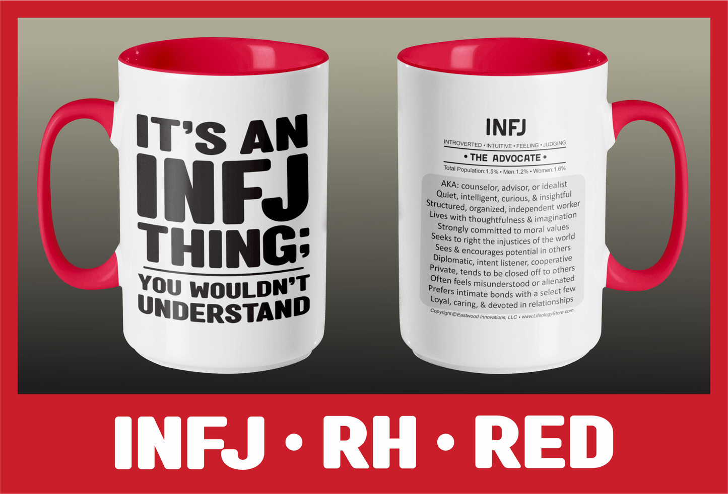 Typology Mug • INFJ • RH