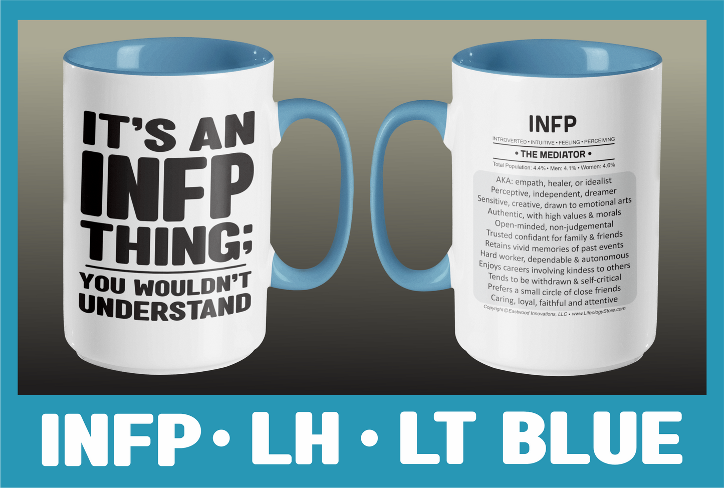 Typology Mug • INFP • LH