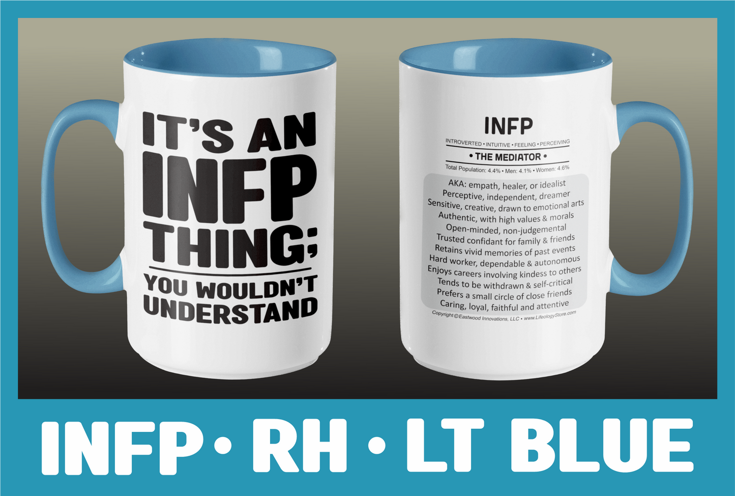 Typology Mug • INFP • RH