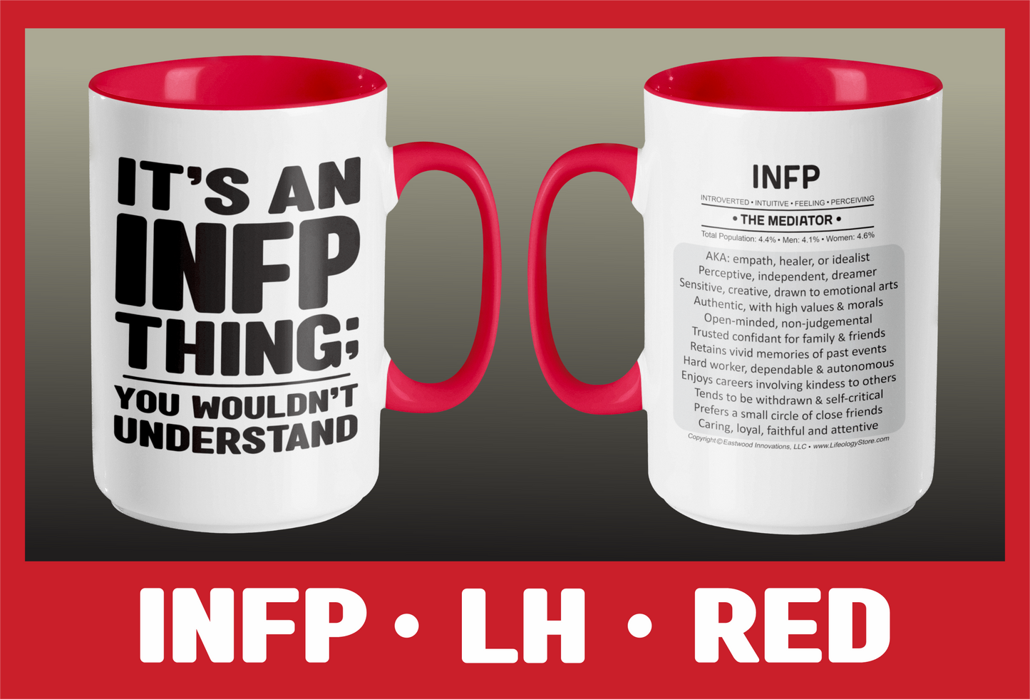 Typology Mug • INFP • LH