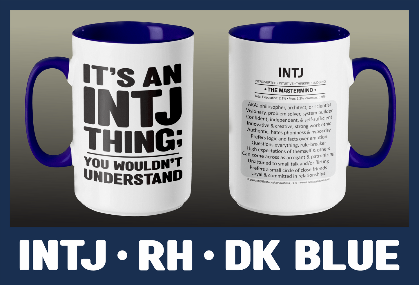 Typology Mug • INTJ • RH