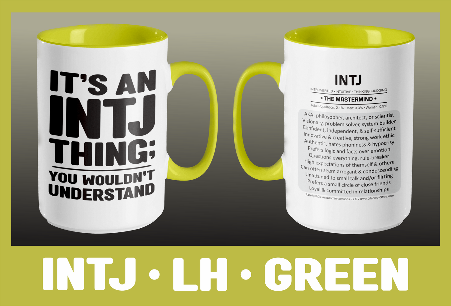 Typology Mug • INTJ • LH