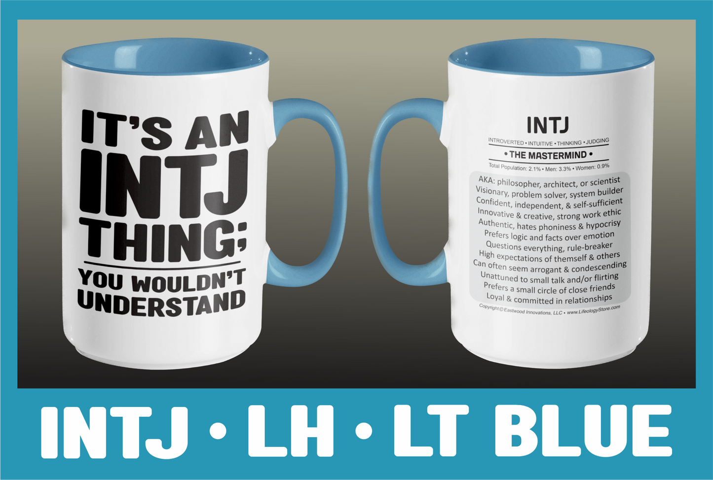 Typology Mug • INTJ • LH