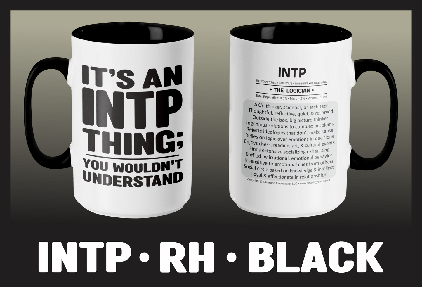 Typology Mug • INTP • RH