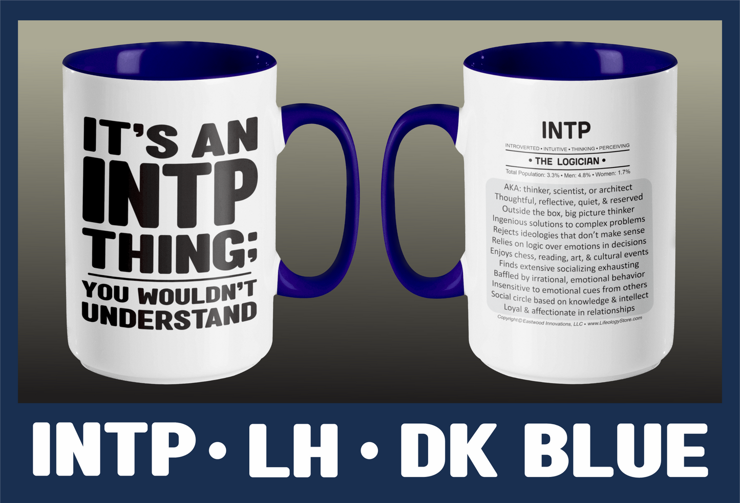 Typology Mug • INTP • LH