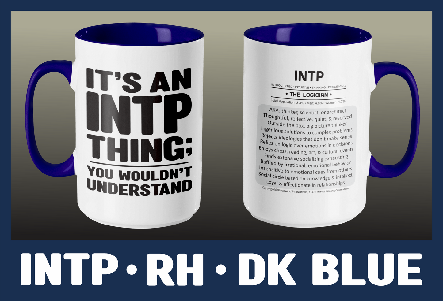 Typology Mug • INTP • RH