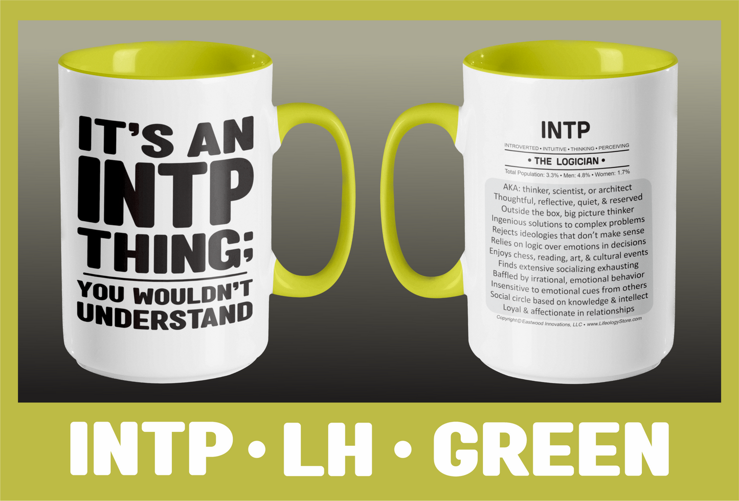 Typology Mug • INTP • LH