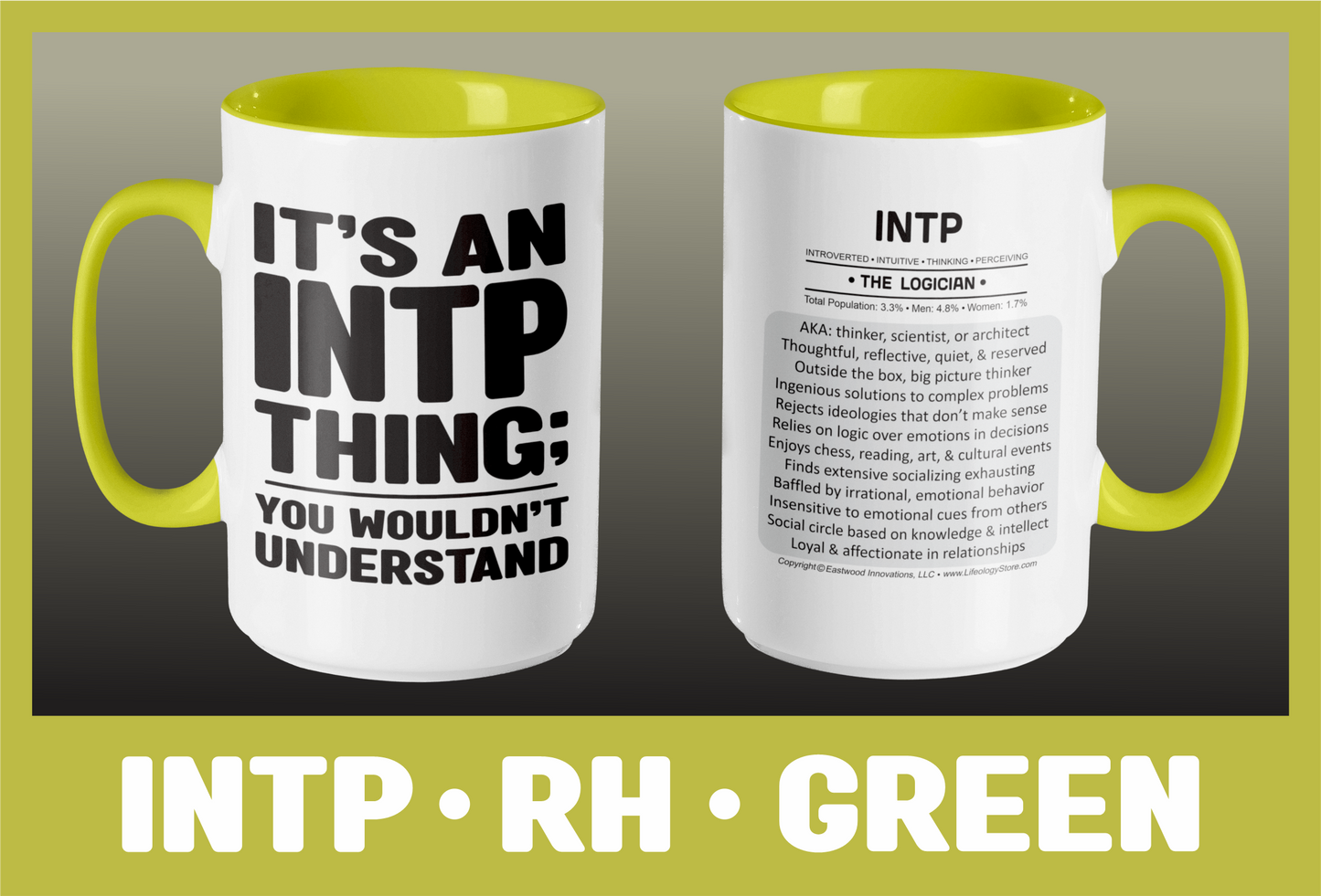 Typology Mug • INTP • RH
