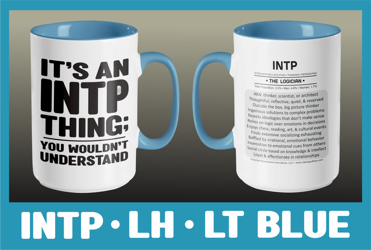 Typology Mug • INTP • LH