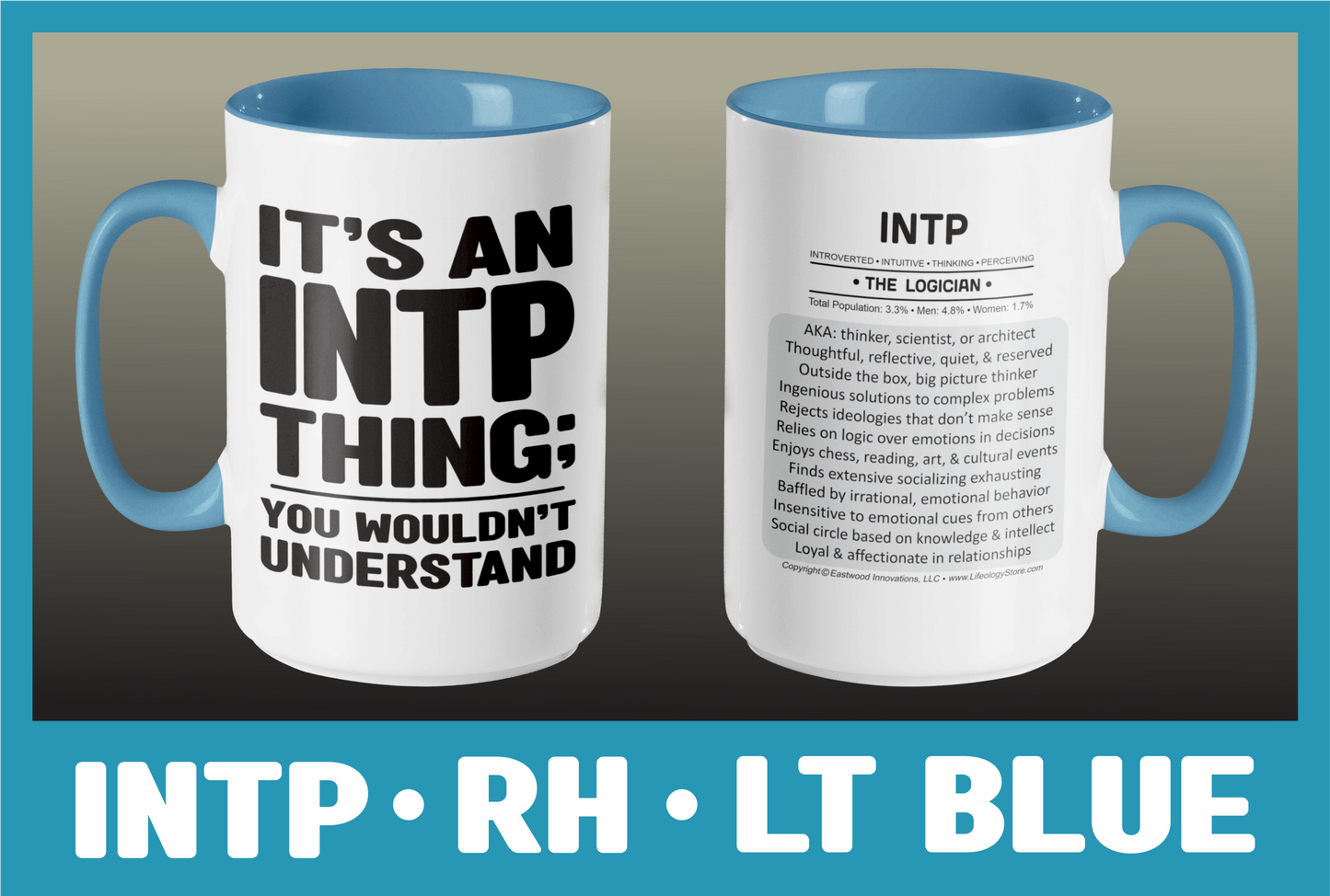 Typology Mug • INTP • RH