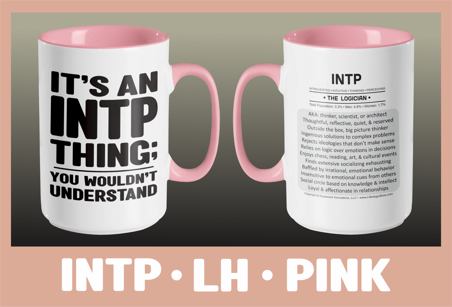 Typology Mug • INTP • LH