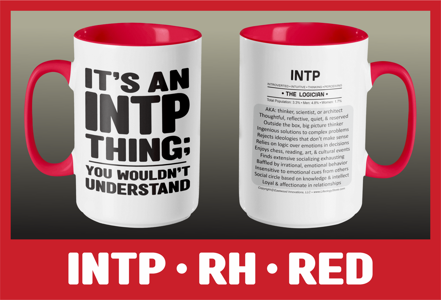 Typology Mug • INTP • RH