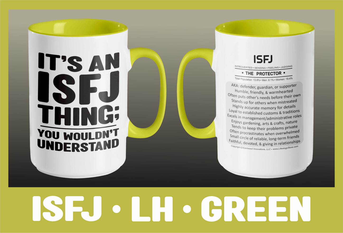 Typology Mug • ISFJ • LH