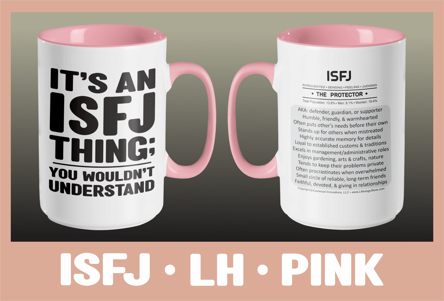 Typology Mug • ISFJ • LH