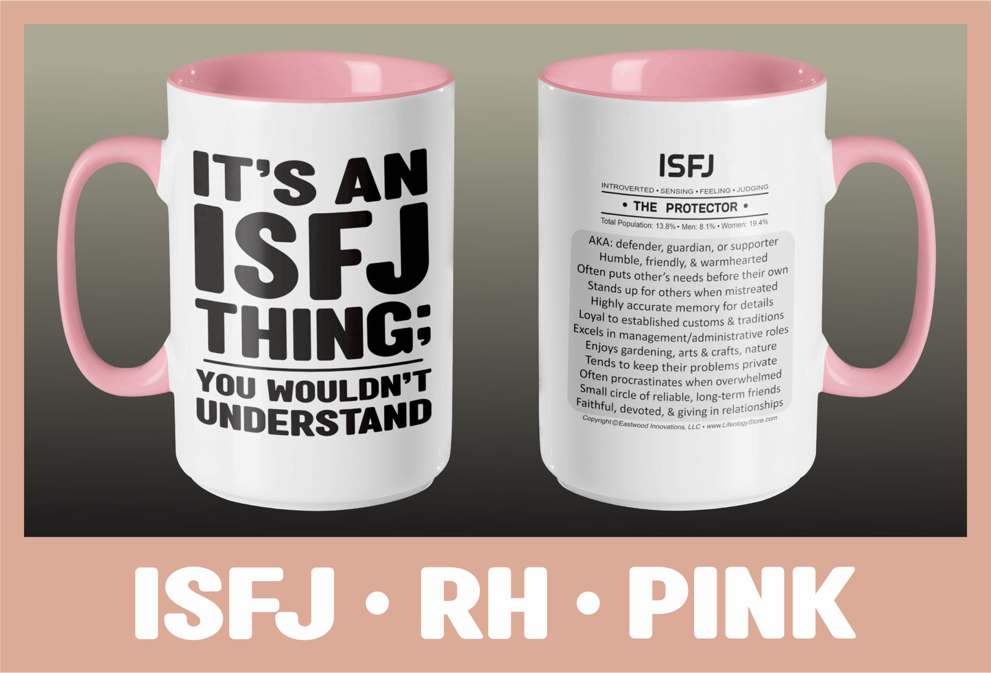 Typology Mug • ISFJ • RH