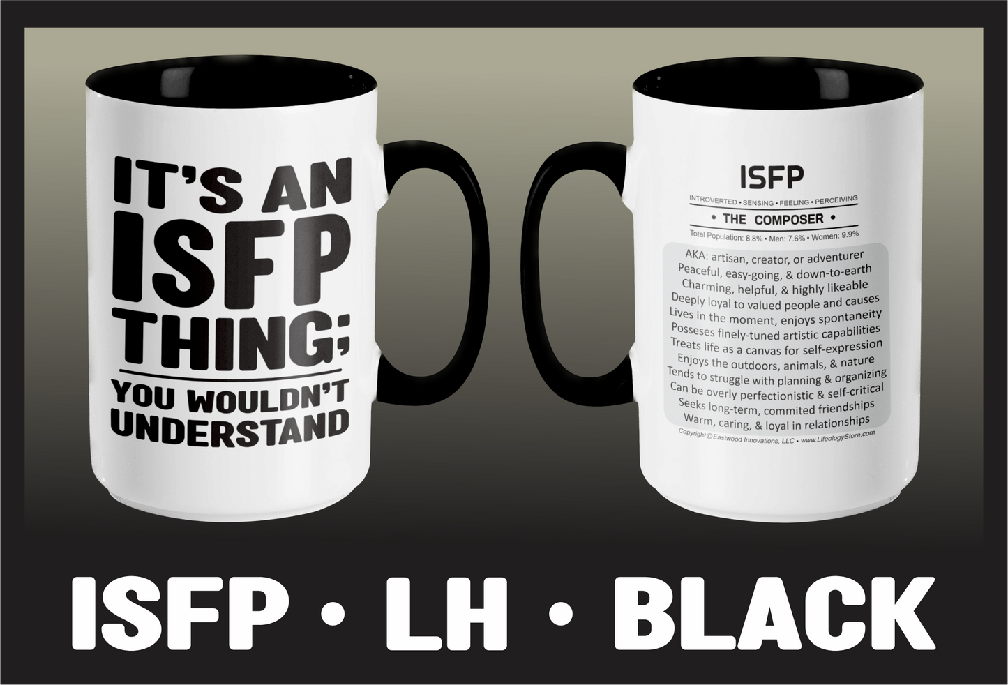 Typology Mug • ISFP • LH