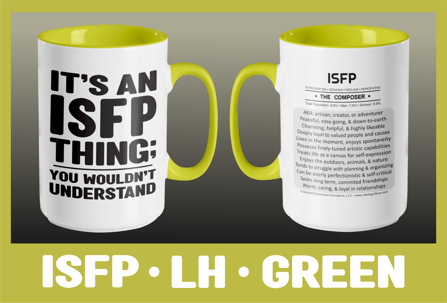 Typology Mug • ISFP • LH