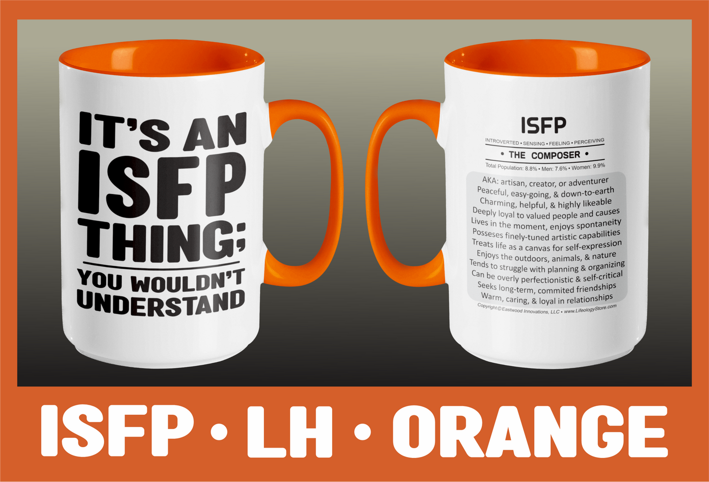 Typology Mug • ISFP • LH