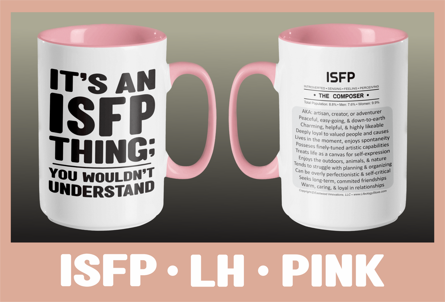 Typology Mug • ISFP • LH