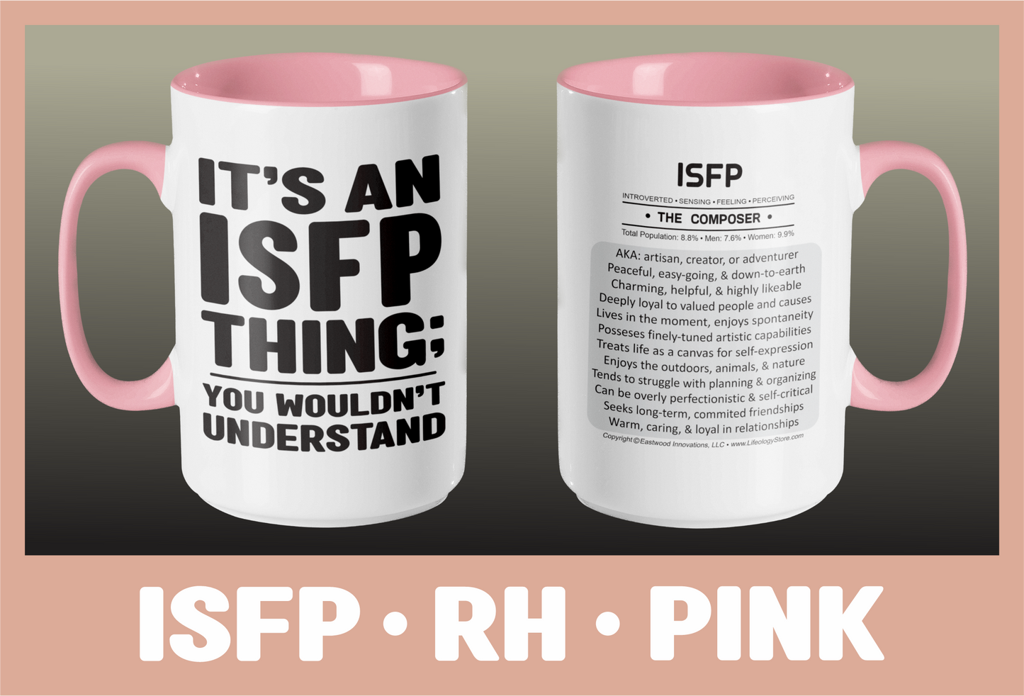 Typology Mug • ISFP • RH