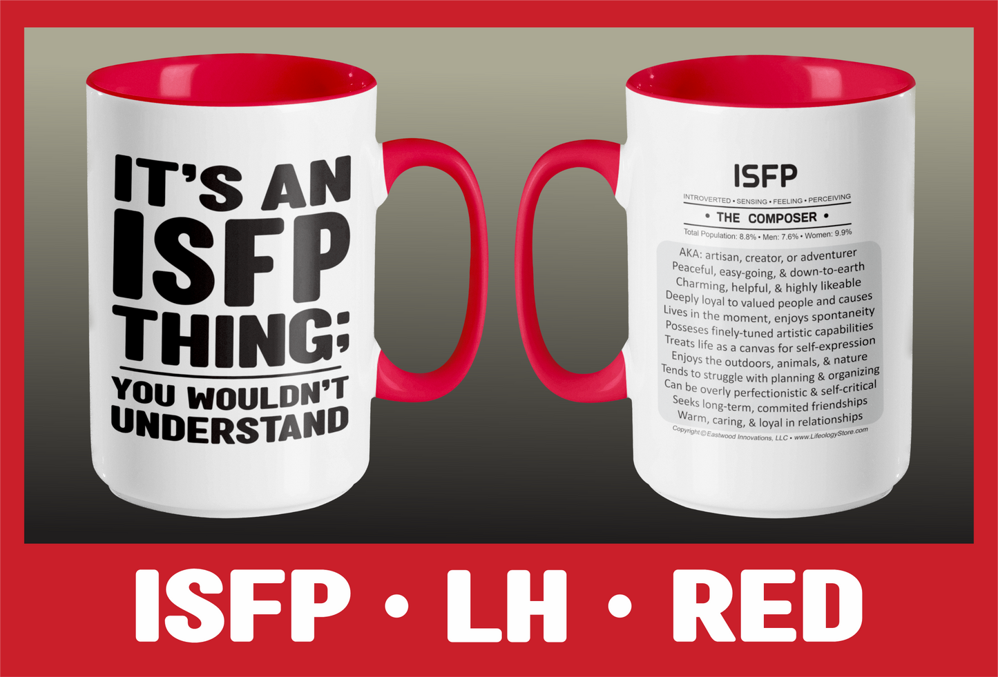 Typology Mug • ISFP • LH