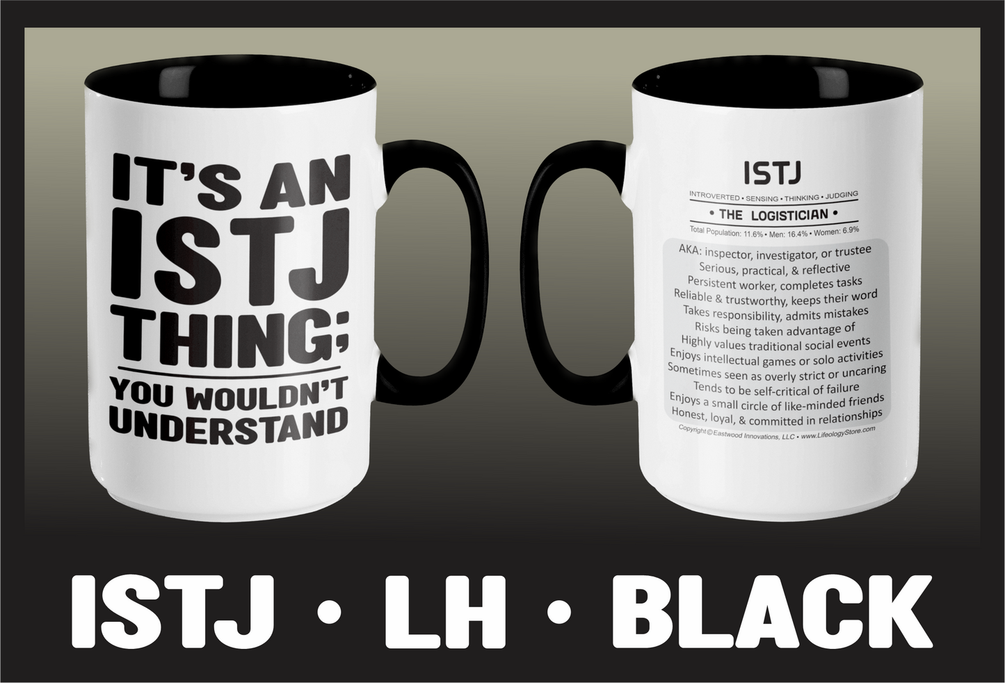 Typology Mug • ISTJ • LH