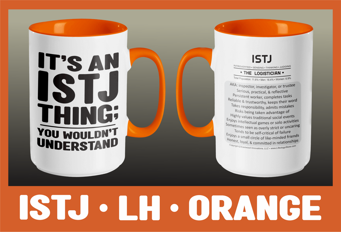 Typology Mug • ISTJ • LH