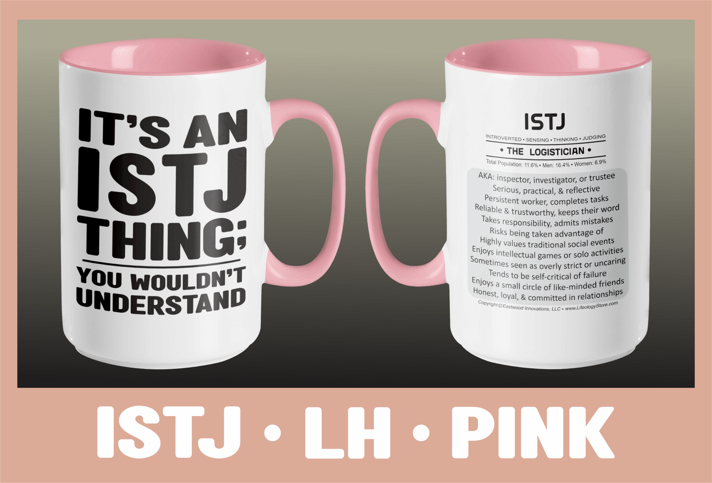 Typology Mug • ISTJ • LH