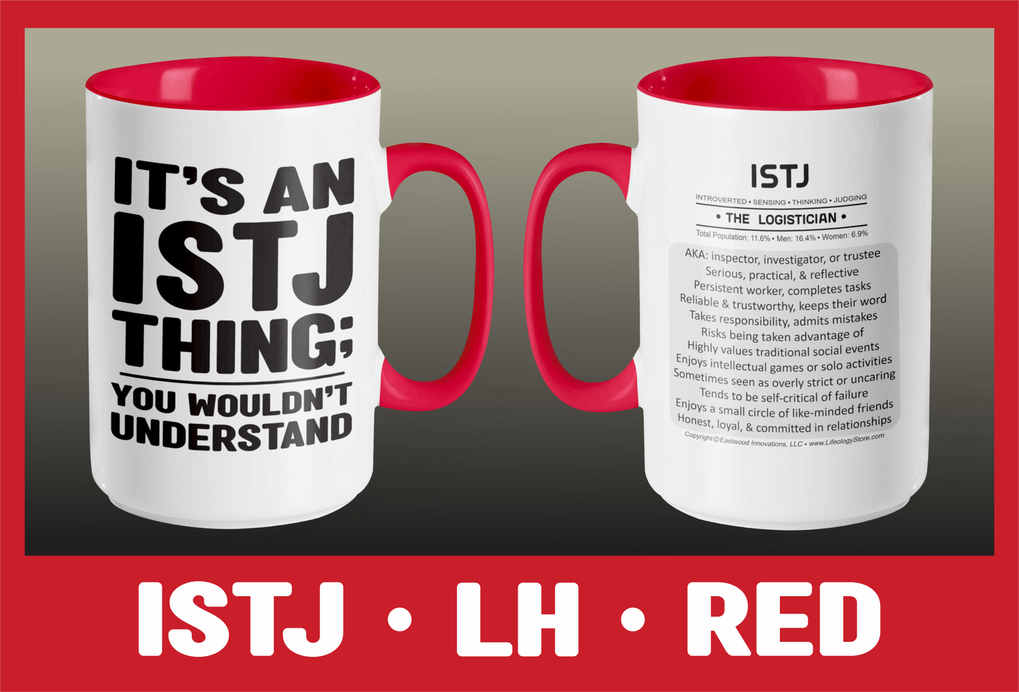 Typology Mug • ISTJ • LH