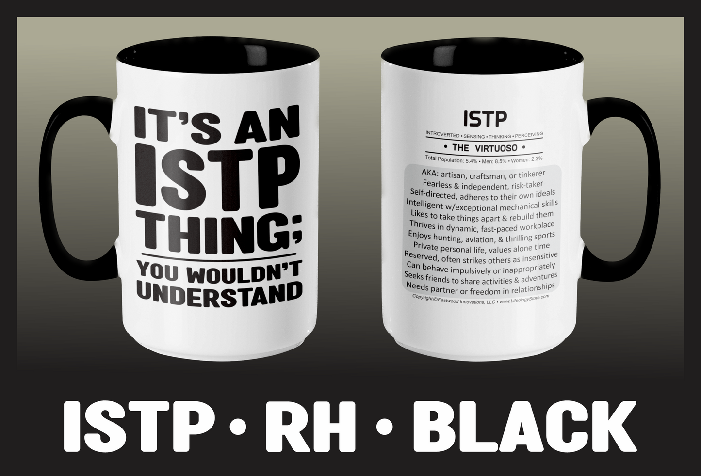 Typology Mug • ISTP • RH