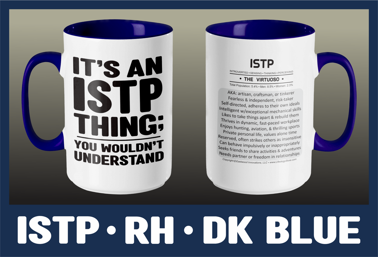 Typology Mug • ISTP • RH