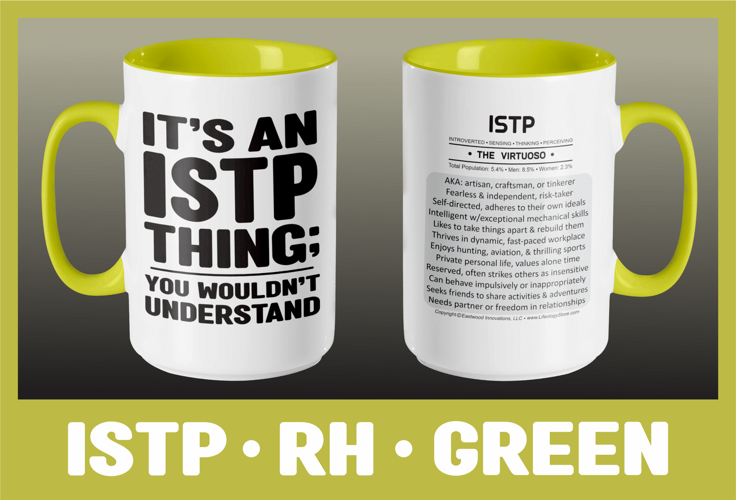 Typology Mug • ISTP • RH