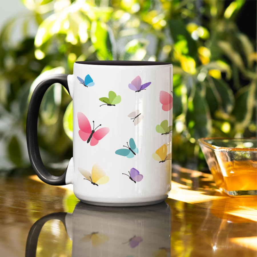 Butterflies Mug • RH