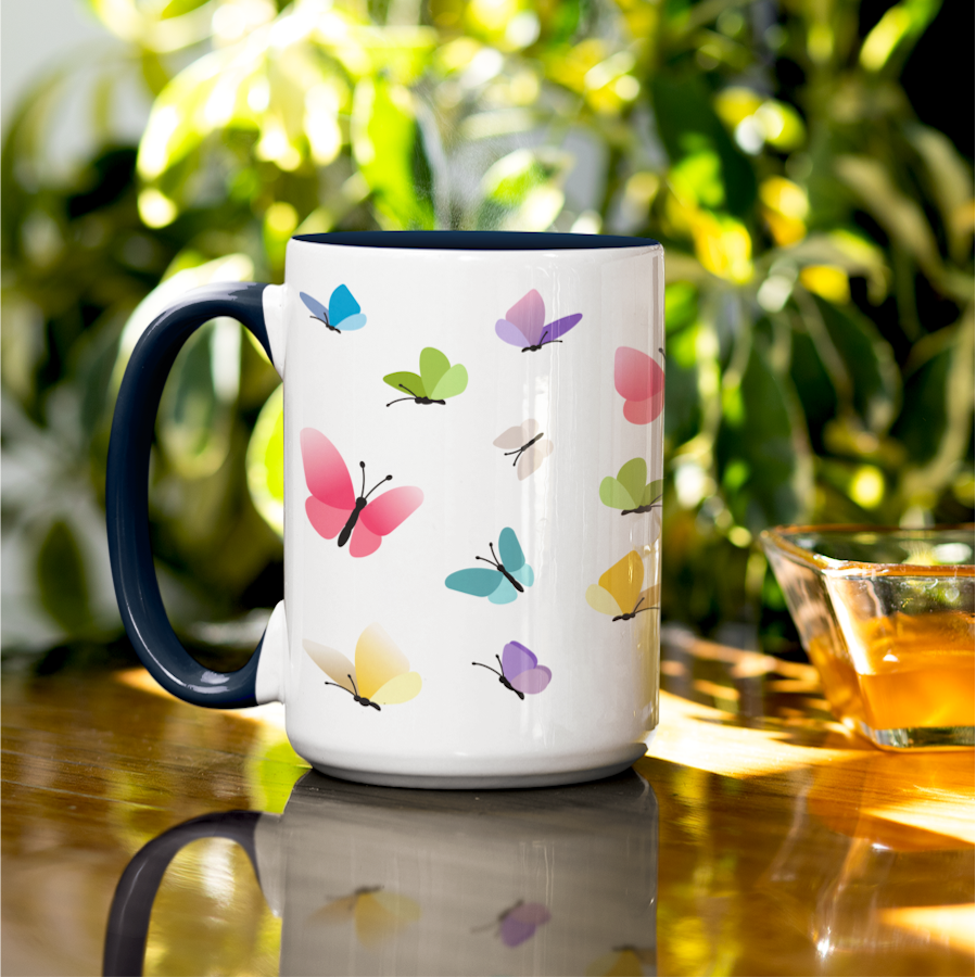 Butterflies Mug • RH