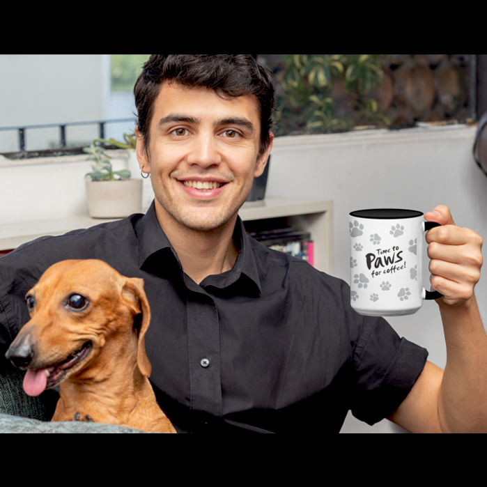 Paws For Coffee Mug • LH