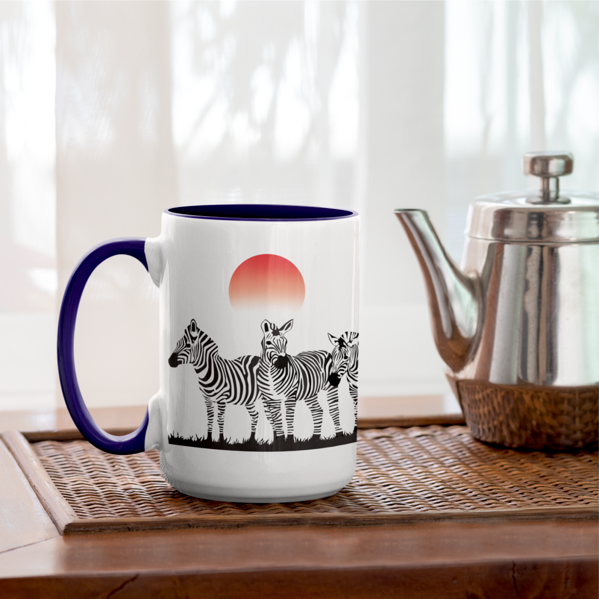 Zebras Mug • RH