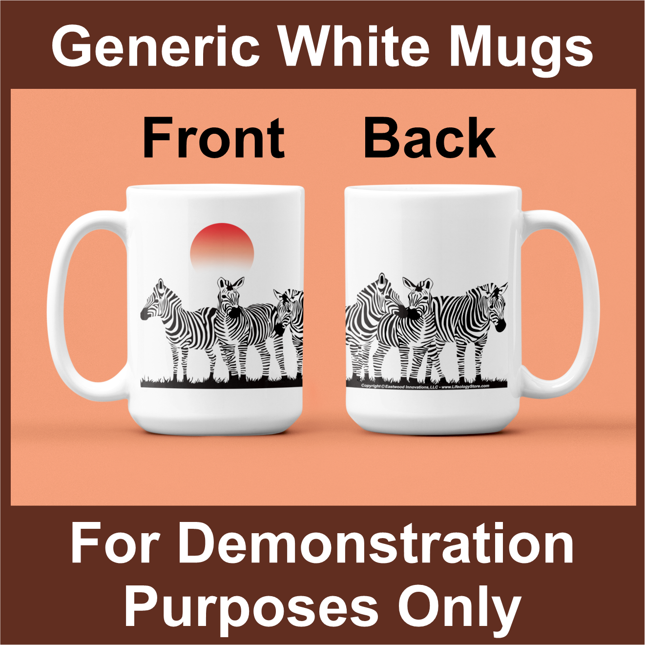 Zebras Mug • RH