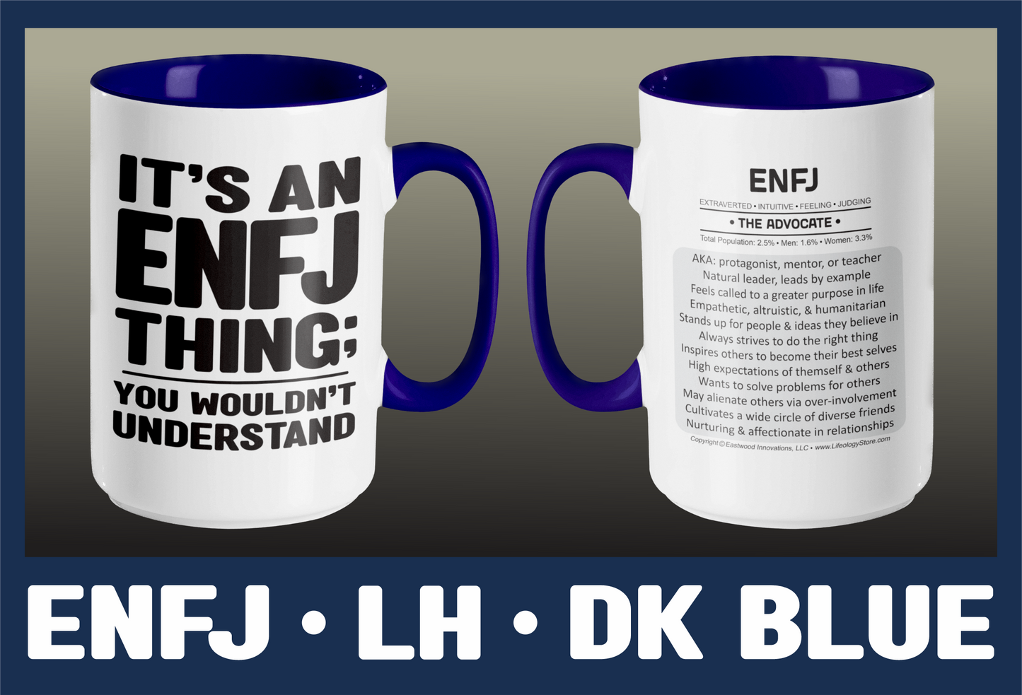 Typology Mug • ENFJ • LH