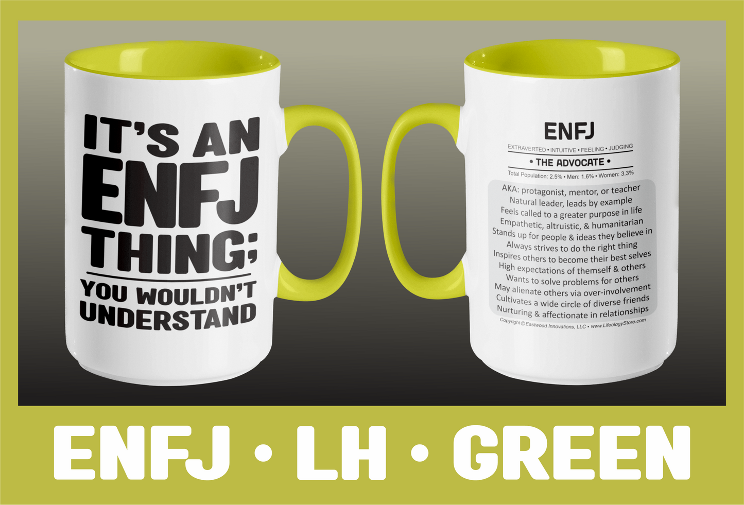 Typology Mug • ENFJ • LH
